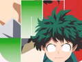 Játék Hero Academia Boku Anime Manga Piano Tiles Games