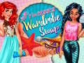 Játék Jasmine and Ariel Wardrobe Swap