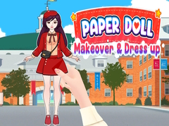 Játék Paper Doll Makeover Dress Up