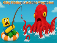 Játék Obby Fishing: Catch the Megalodon