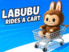 Játék Labubu Rides a Cart